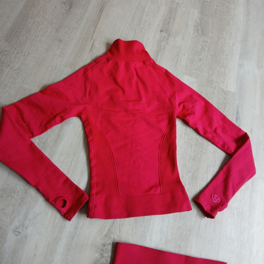 Yagi World Bon bon Sculpt Set - Zip up jacket and zip leggings XS - Picture 9 of 10